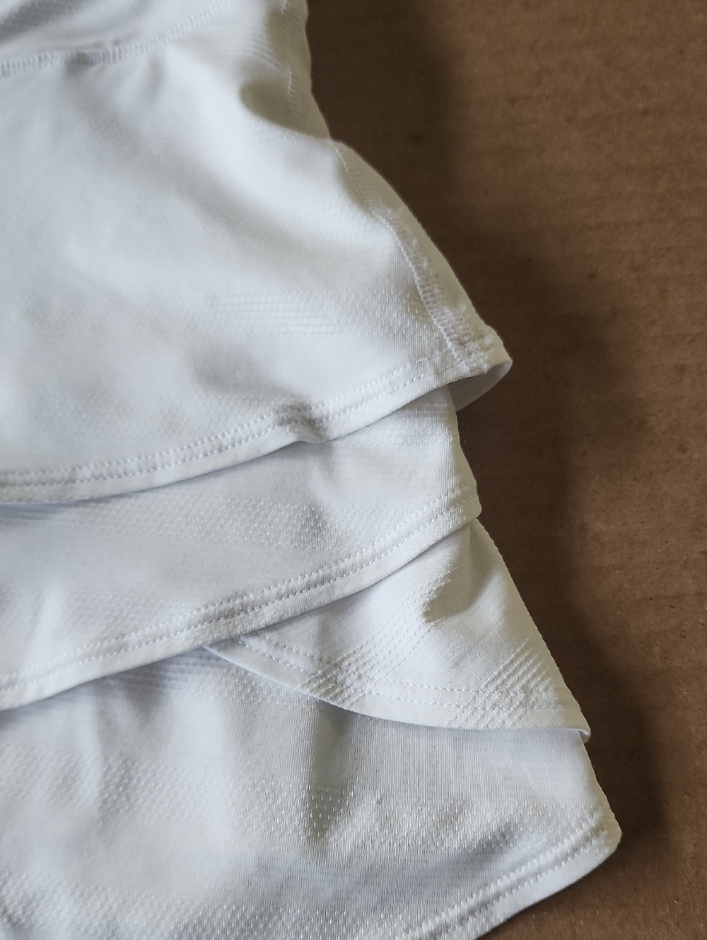 Athleta White Swing Athletic Tennis Skirt Skort - Picture 11 of 13